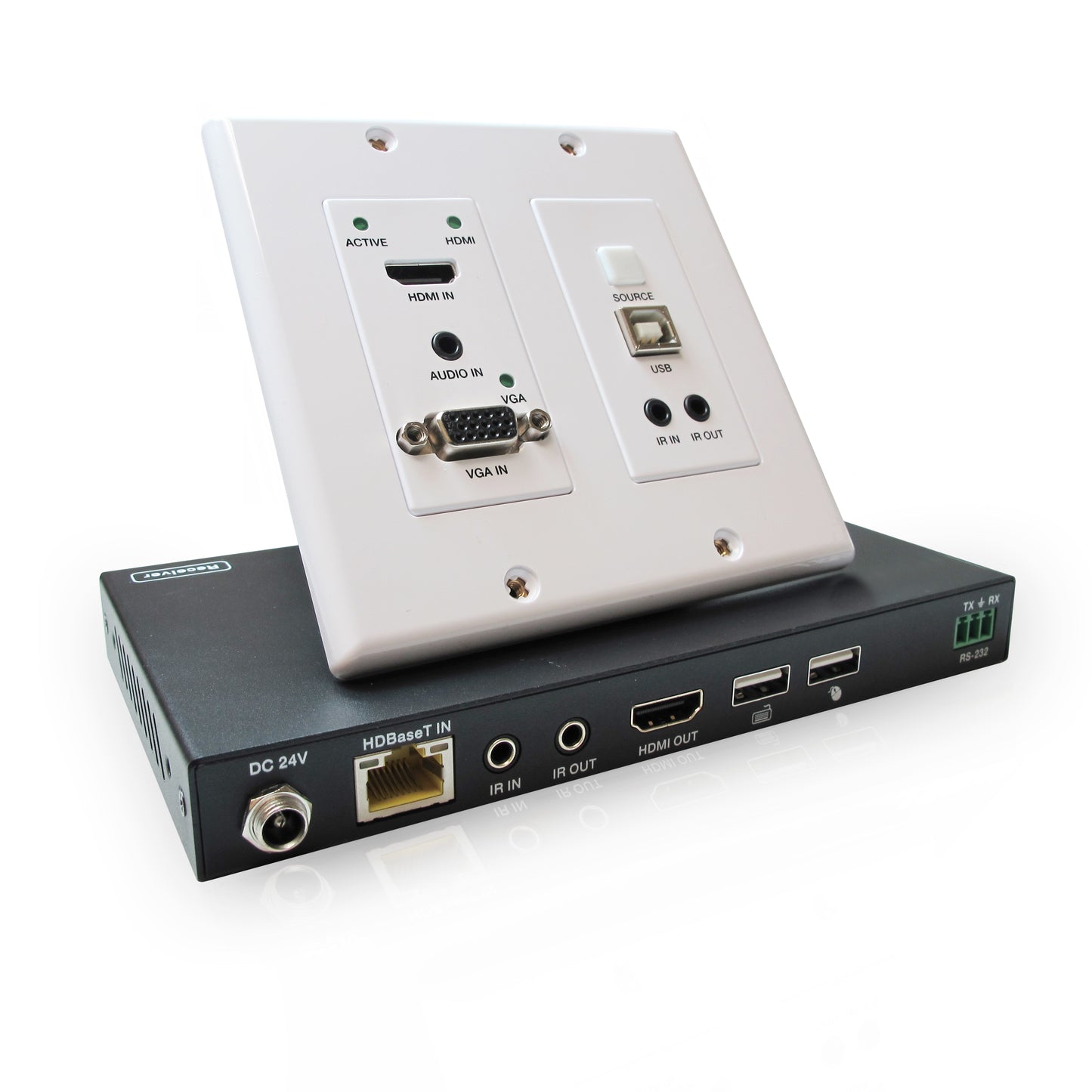 HDMI 18G WALL-PLATE HDBT EXT