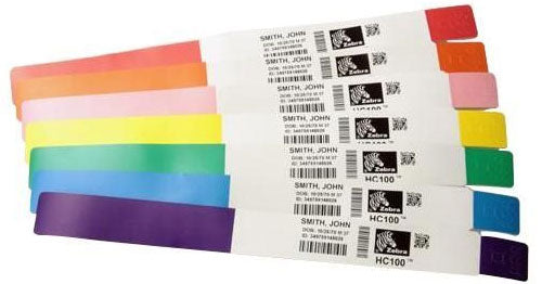 6PK WRISTBAND SYNTHETIC 1X11IN