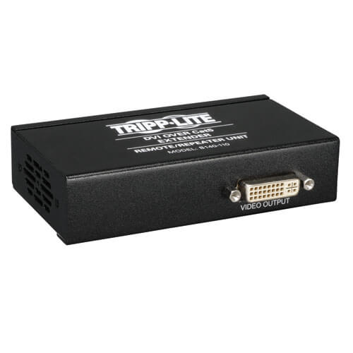 TRIPP LITE DVI OVER CAT5 / CAT6 EXTENDER, REPEATER 1920X1080 AT 60HZ(B140-110)