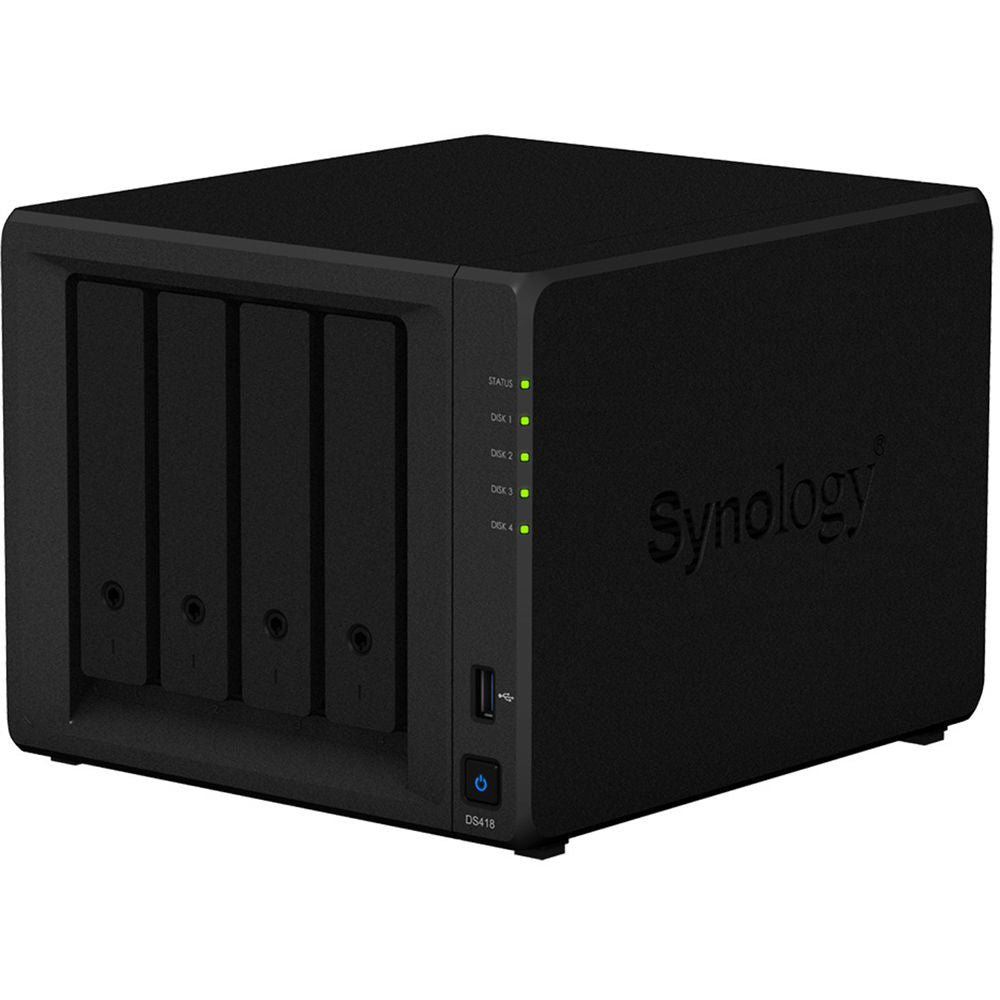 SYNOLOGY 4 BAY NAS DISKSTATION DS418