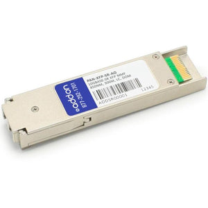 THIS PALO ALTO NETWORKS PAN-XFP-SR COMPATIBLE XFP TRANSCEIVER PROVIDES 10GBASE-S