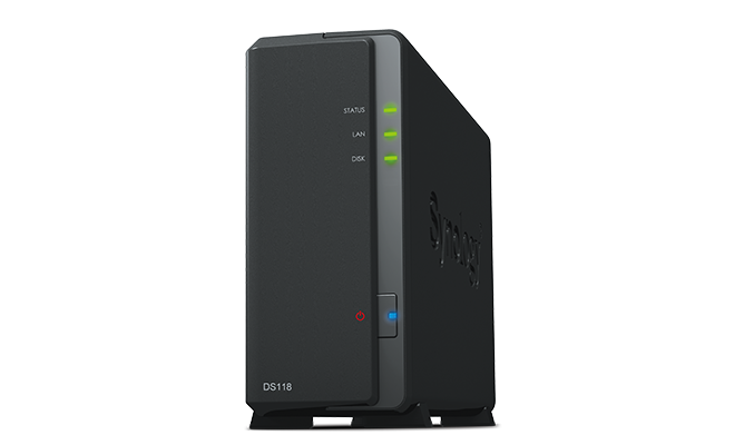 SYNOLOGY 1 BAY NAS DISKSTATION DS118