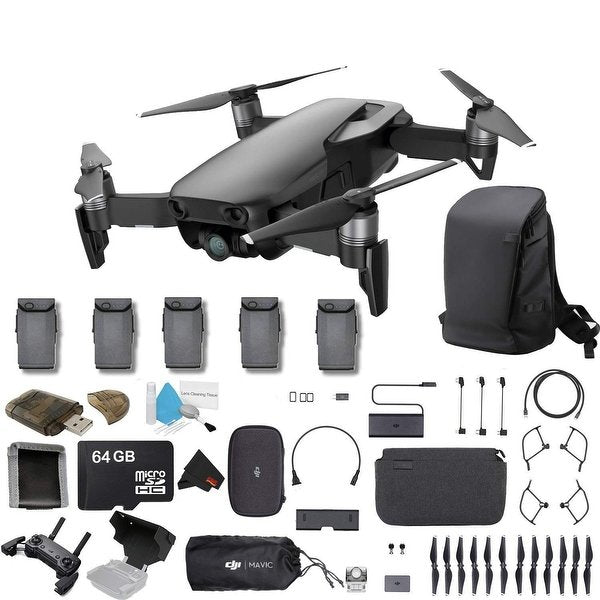 DJI Drone CP.PT.00000156.01 Mavic Air Fly More Combo Onyx Black Retail