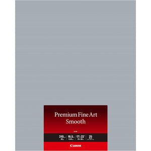 PHOTO PAPER PREMIUM FINE ART SMOOTH 17X22 (25 SHEETS)