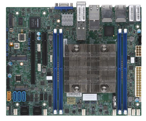 Supermicro Motherboard MBD-X11SDV-8C-TP8F-B Xeon D-2146NT 256GB DDR4 VGA/D-Sub Flex ATX Bulk Pack