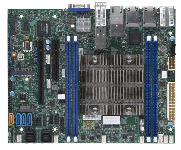 Supermicro Motherboard MBD-X11SDV-8C-TP8F-B Xeon D-2146NT 256GB DDR4 VGA/D-Sub Flex ATX Bulk Pack