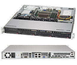 Supermicro 5019S-MN4 IntelA® C236 LGA 1151 (Socket H4) 1U Black