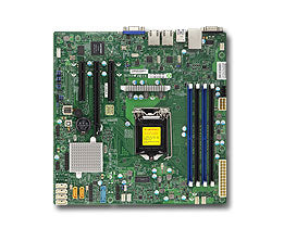 Supermicro X11SSL-F server/workstation motherboard LGA 1151 (Socket H4) microATX IntelA® C232