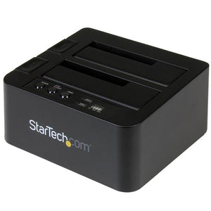 StarTech.com SDOCK2U313R media duplicator HDD duplicator 2 copies Black