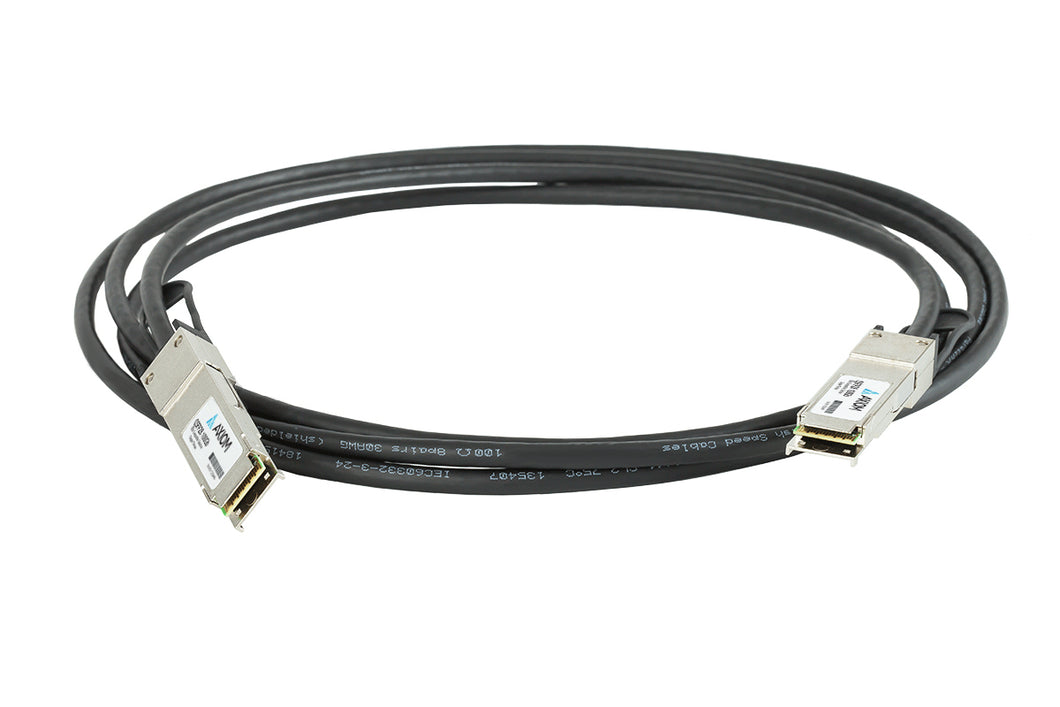 AXIOM 100GBASE-CR4 QSFP28 PASSIVE DAC CABLE EXTREME COMPATIBLE 5M