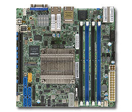 Supermicro X10SDV-4C-TLN4F server/workstation motherboard BGA 1667 Mini-ITX