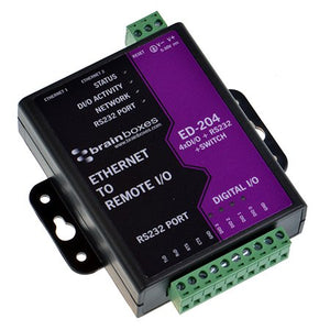 ETHERNET 4 DIO + RS232 + SWITCH