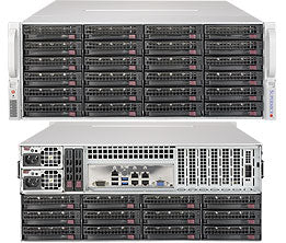 Supermicro SY SSG-6049P-E1CR36L 4U Xeon S3647 C624 2TB DDR4 PCIE Brown Box