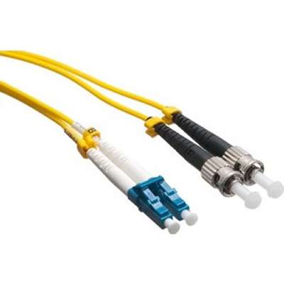 AXIOM LC/ST SINGLEMODE DUPLEX OS2 9/125 FIBER OPTIC CABLE 50M - TAA COMPLIANT