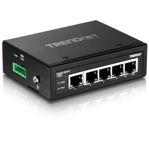 5Port HI Gigabit DinRailSwitch
