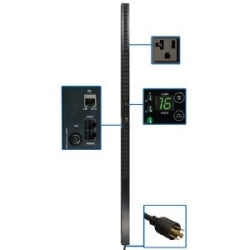 PDU 3-PHASE MONITORED 120V 5.7KWA L21-20P 36 5-15/20R 0U RM