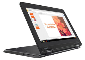 Lenovo ThinkPad Yoga 11e Graphite Hybrid (2-in-1) 11.6" 1366 x 768 pixels Touchscreen 1.10 GHz IntelA® CeleronA® N3450