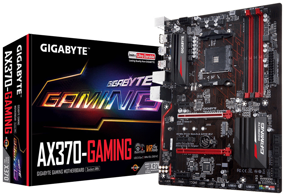Gigabyte GA-AX370-GAMING motherboard Socket AM4 ATX AMD X370