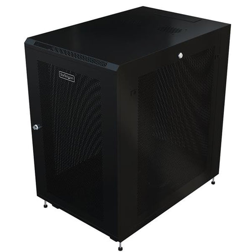 StarTech.com RK1233BKM rack 992.1 lbs (450 kg) Freestanding rack 12U Black