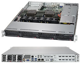 Supermicro SuperServer 6019P-WTR IntelA® C621 LGA 3647 1U Black