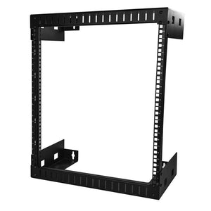 StarTech.com RK12WALLO rack 198.4 lbs (90 kg) Wall mounted rack 12U Black