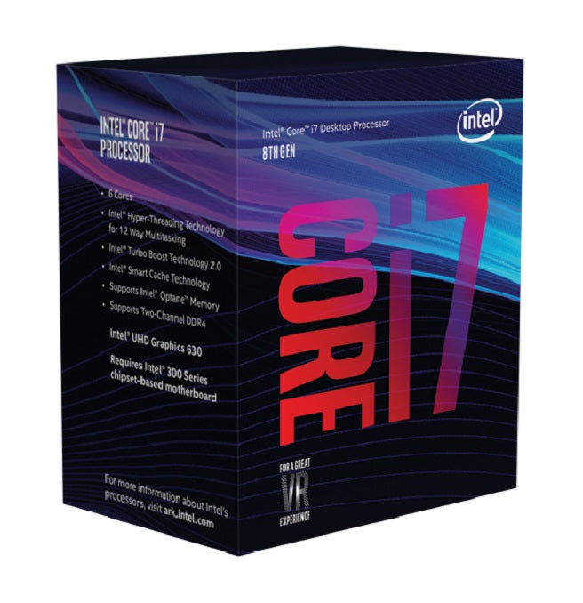 Intel Core i7-8700 processor 3.2 GHz Box 12 MB Smart Cache