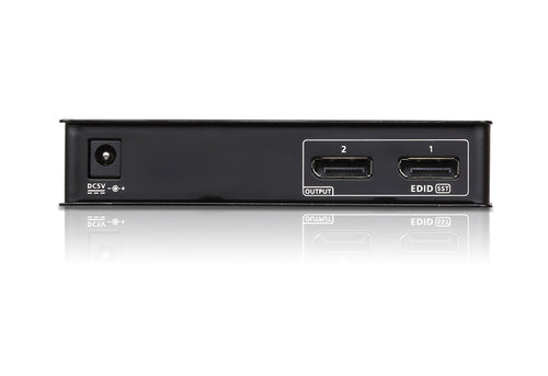2-PORT 4K DISPLAYPORT SPLITTER WITH MST/SST