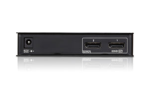 2-PORT 4K DISPLAYPORT SPLITTER WITH MST/SST