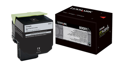 LEXMARK 80C0SMG MAGENTA RETURN PROGRAM TONER CARTRIDGE TAA FOR USE IN CX310,410,