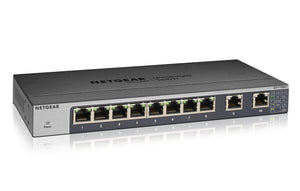 Netgear GS110MX Unmanaged Gigabit Ethernet (10/100/1000) Black