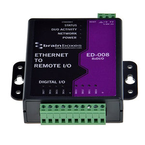ETHERNET TO 8 DIGITAL IO PORTS