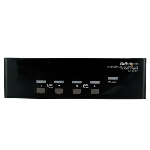 StarTech.com SV431DDVDUA KVM switch Black