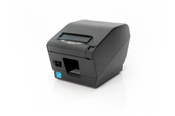 STAR MICRONICS, TSP743IIW-24L GRY TSP700, THERMAL, LABEL, CUTTER, WLAN, ETHERNET, USB, TWO PERIPHERAL USB, CLOUDPRNT, GRAY, EXT PS NEEDED