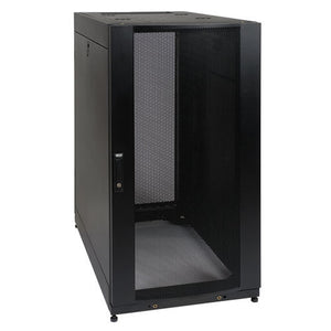 TRIPP LITE SR25UBSP1 25U RACK ENCLOSURE SERVER CABINET SHOCK PALLET WITH DOORS A