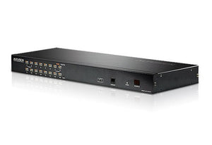 16-PORT CAT 5 HIGH-DENSITY KVM SWITCH
