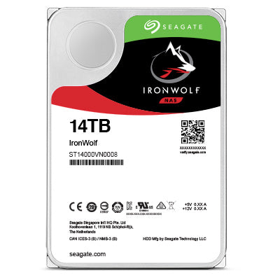 10TB IronWolf Pro 3.5" HDD
