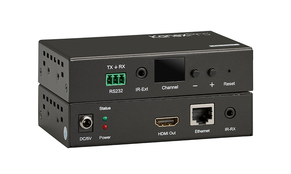 NETWORKAV H.264 HDMI RECEIVER OVER IP W/ POE & RS-232 SEND HDMI AUDIO & VIDEO OV