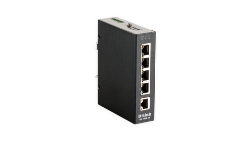 5-PORT UNMNGD INDUSTRIAL SWITCH, -40C TO +75C
