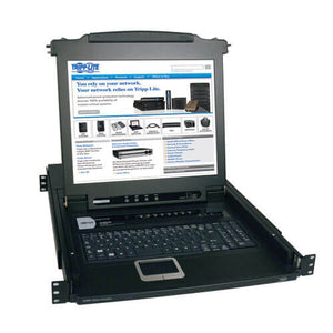 8PORT KVM RACK CONSOLE 17 LCD