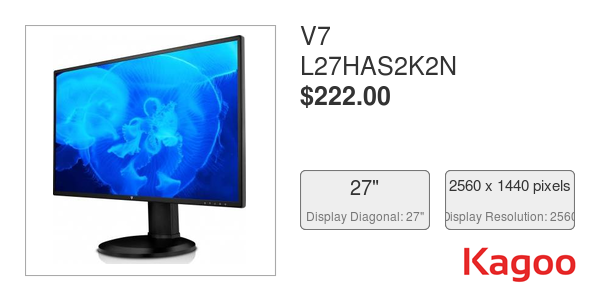 27IN ADS-IPS 2560X1440P 16:9