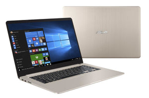 ASUS VivoBook S15 S510UN-EH76 notebook Gold 15.6" 1920 x 1080 pixels 1.80 GHz 8th gen IntelA® Corea„? i7 i7-8550U
