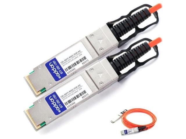 ADDON DELL FORCE10 COMPATIBLE TAA COMPLIANT 40GBASE-AOC QSFP+ DIRECT ATTACH CABL