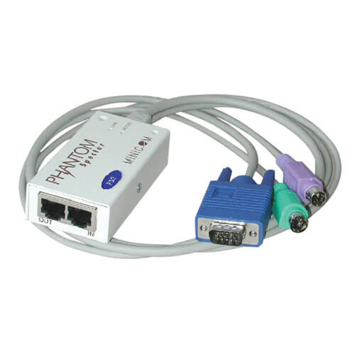 MINICOM PHANTOM KVM PS2 REMOTE