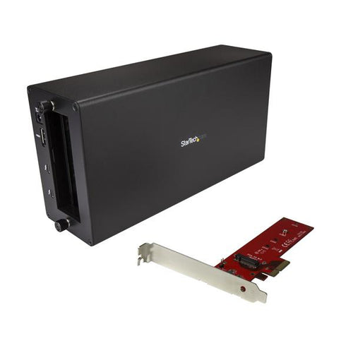 StarTech.com BNDTB4M2E1 notebook dock/port replicator Thunderbolt 3 Black