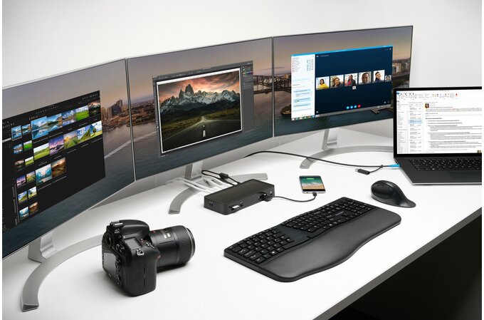 Kensington Accessory K36800NA SD4900P USB C TRIPLE VIDEO DESK DOCK Retail