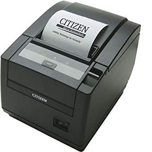 CITIZEN, THERMAL POS, CT-S600 TYPE II, TOP EXIT, SERIAL, BLACK