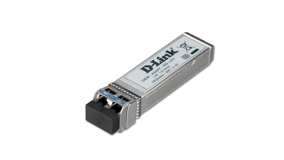 D-Link AC DEM-432XT 10GBASE-LR Single-mode SFP+ Optical Transceiver Brown Box