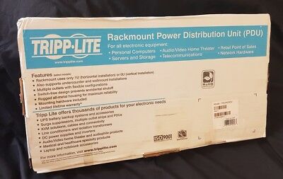 Tripp Lite PDU Basic Dual Volt 100V-240V 20A 2 C19, 12 C13 Horizontal 1URM