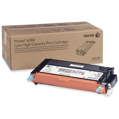 HIGH CAPACITY CYAN TONER CARTRIDGE (5,900 PAGES) FOR PHASER 6280