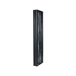 VALUELINE, VERTICAL CABLE MANAGER FOR 2 & 4 POST RACKS, 84INCH H X 6INCH W, DOUB